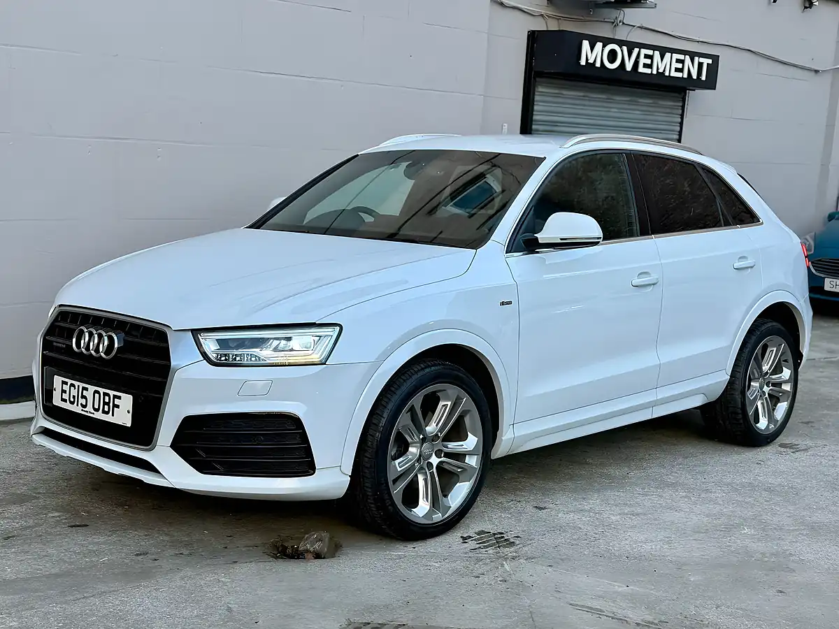 Used 2015 Audi Q3 S Line Plus White - Interior and Exterior details 2