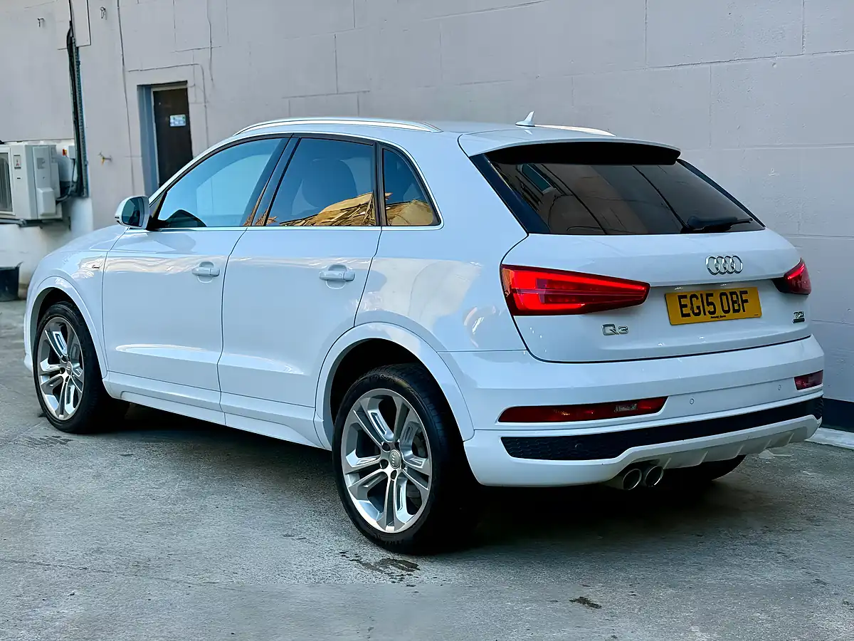 Used 2015 Audi Q3 S Line Plus White - Interior and Exterior details 3