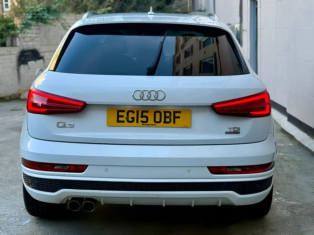 Used 2015 Audi Q3 S Line Plus White - Interior and Exterior details 8