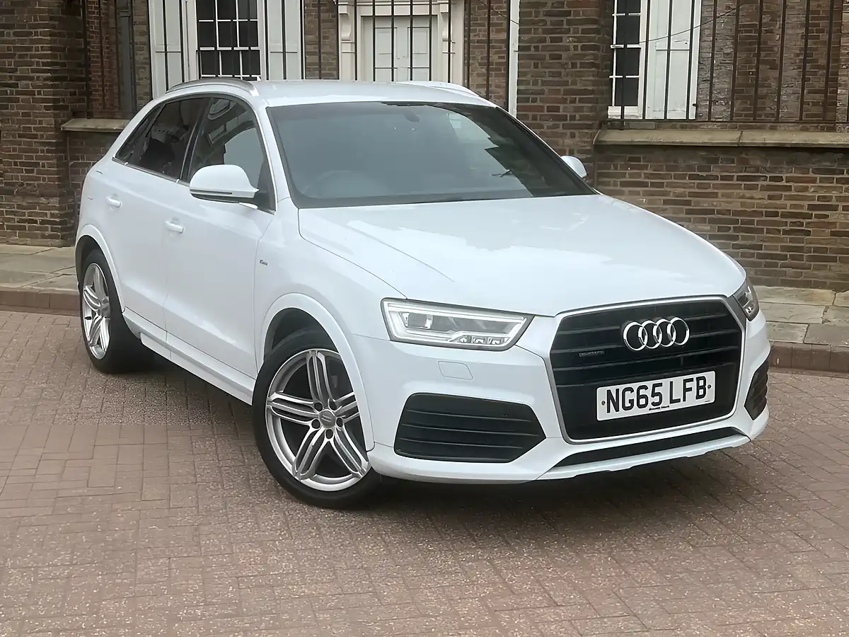 Used 2015 Audi Q3 S Line Plus White - Front View