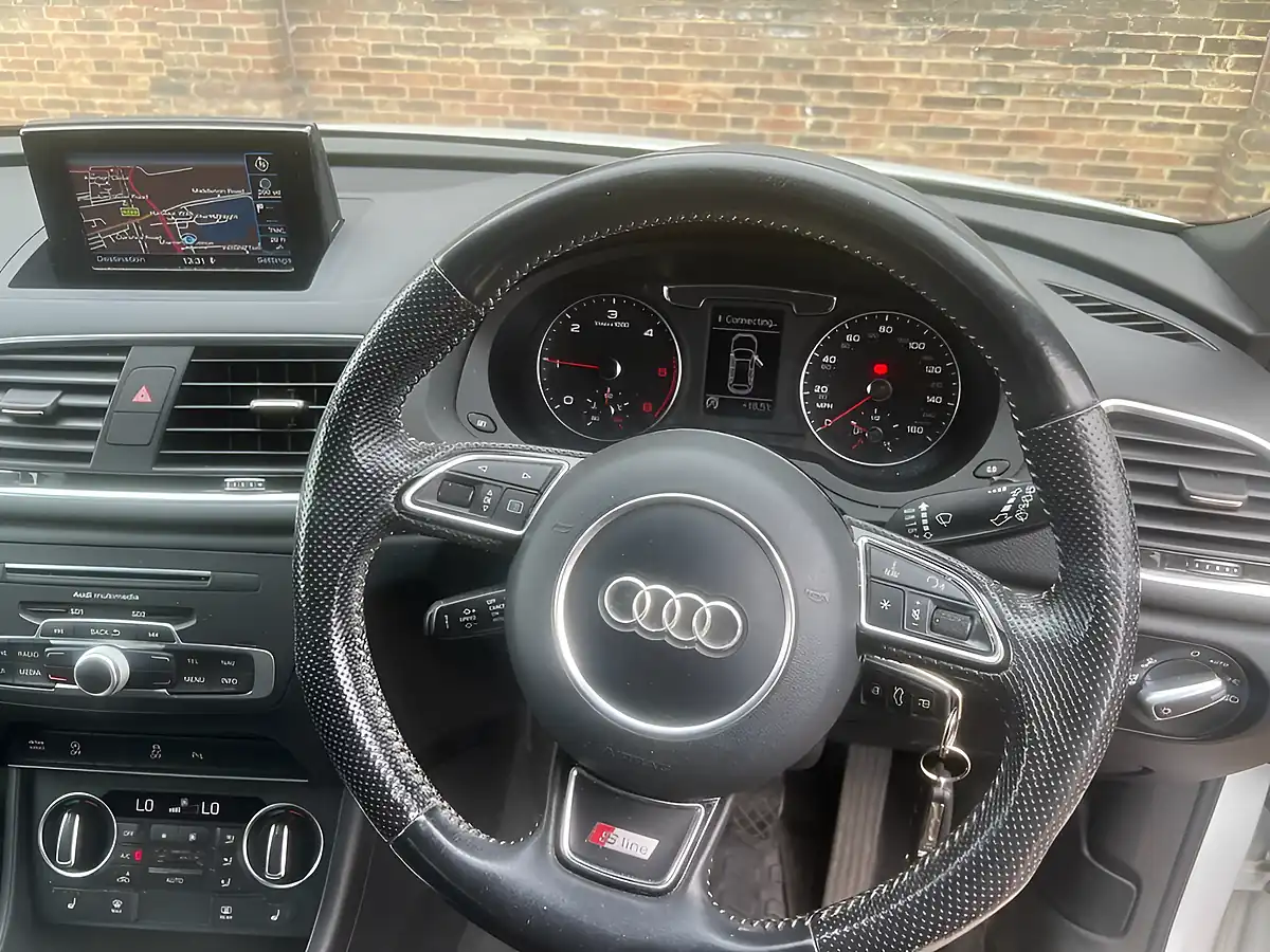 Used 2015 Audi Q3 S Line Plus White - Interior and Exterior details 12