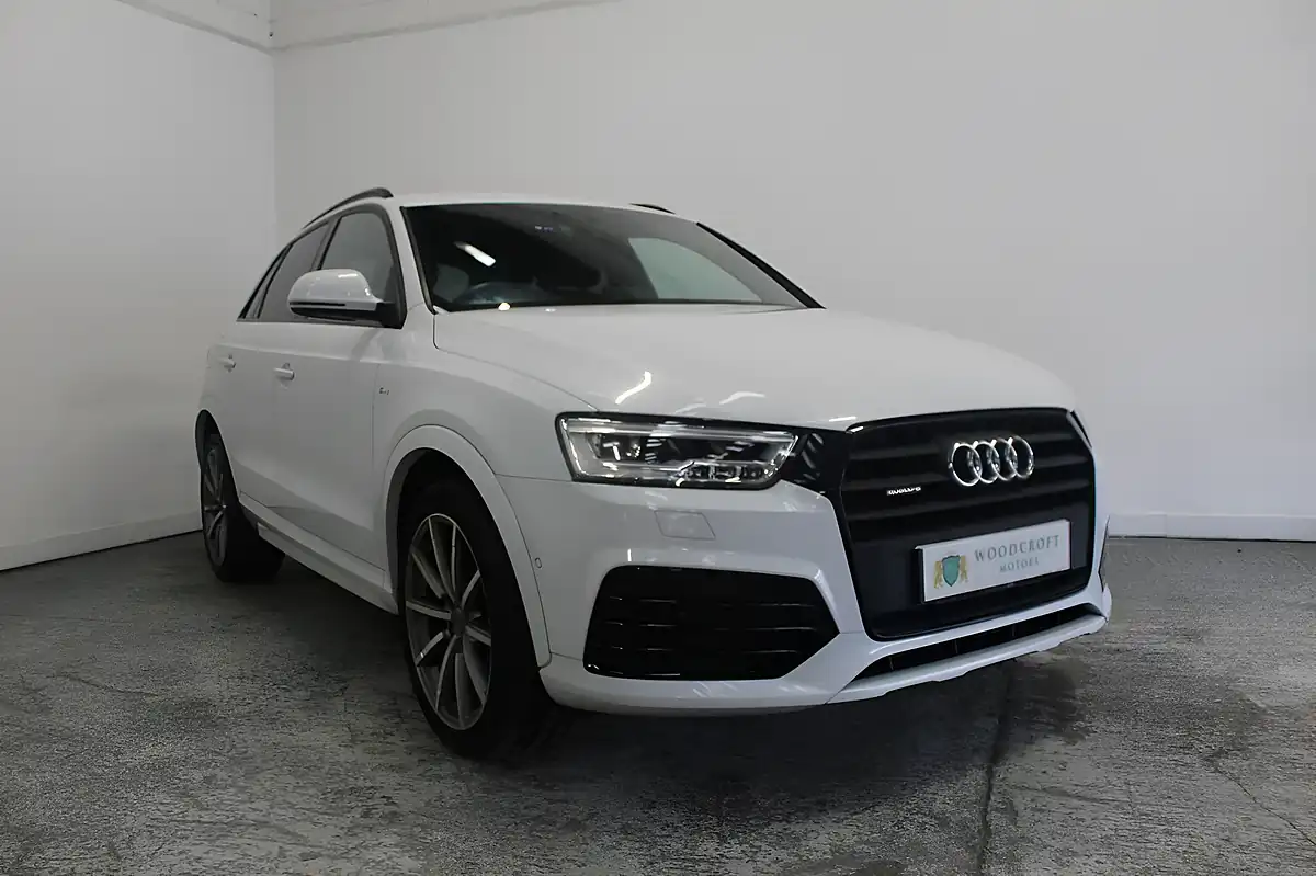Used 2015 Audi Q3 S Line Plus White - Front View