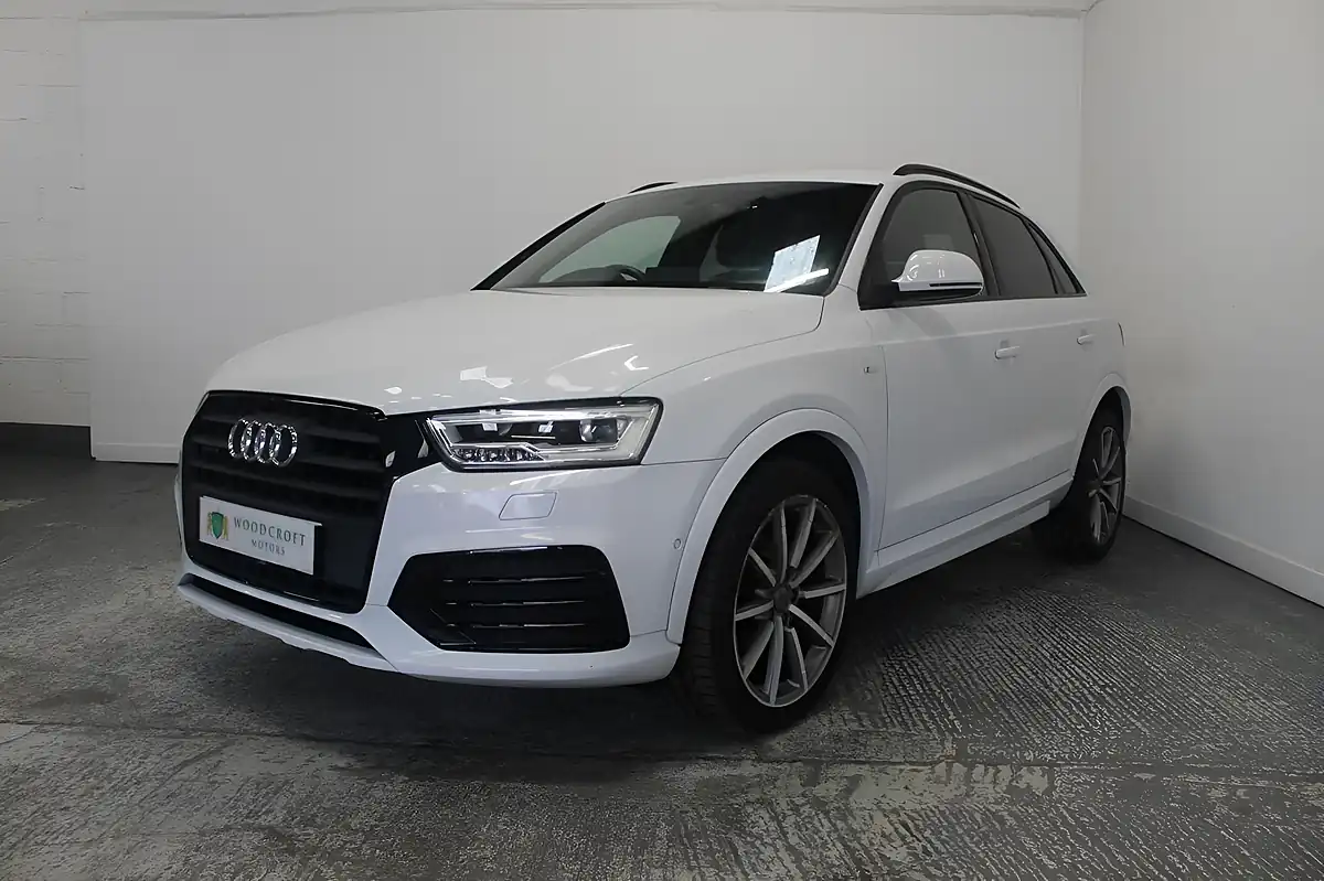 Used 2015 Audi Q3 S Line Plus White - Interior and Exterior details 2