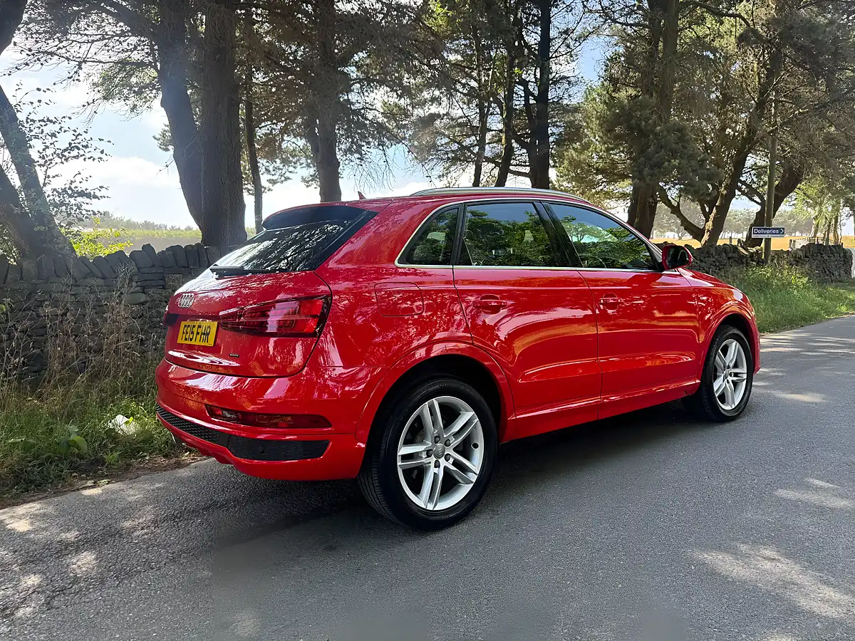 Used 2015 Audi Q3 S Line Red - Interior and Exterior details 8