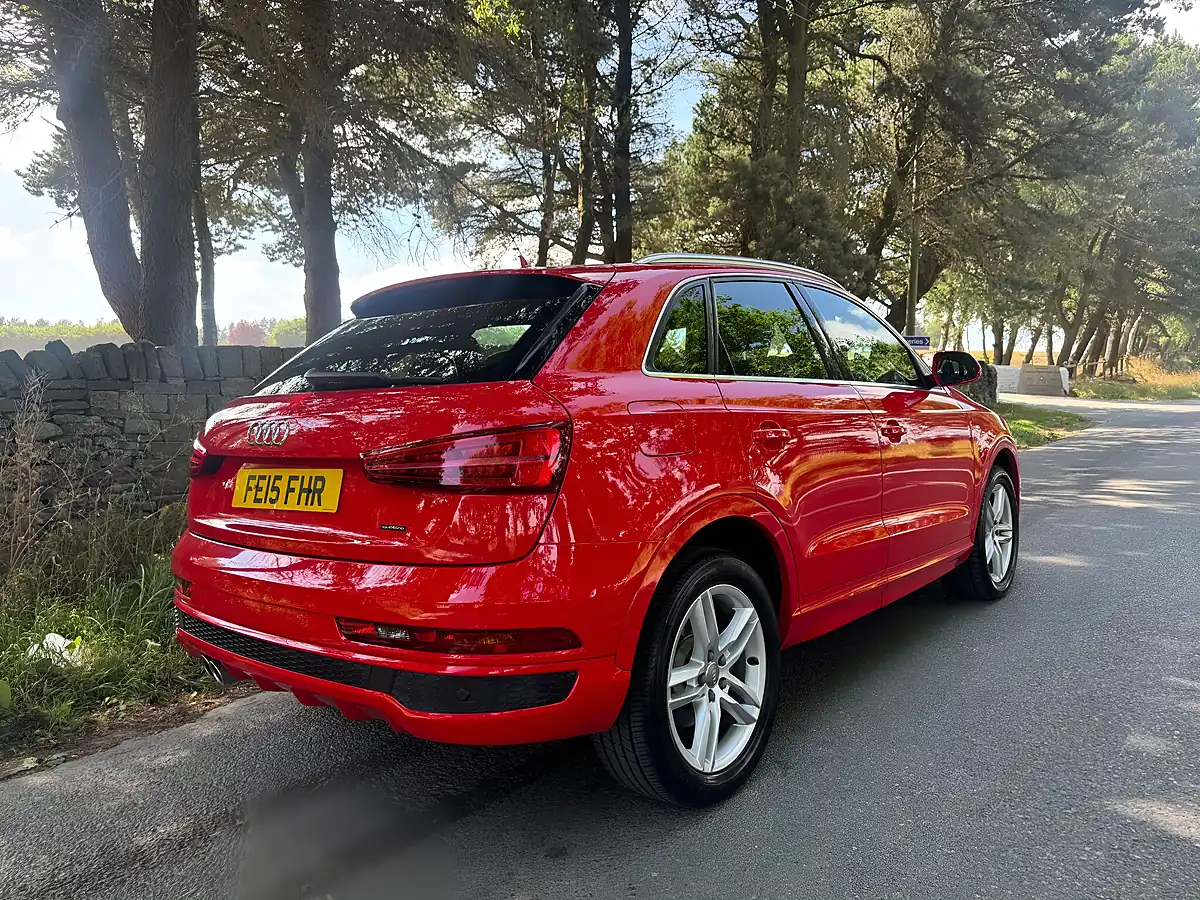 Used 2015 Audi Q3 S Line Red - Interior and Exterior details 9