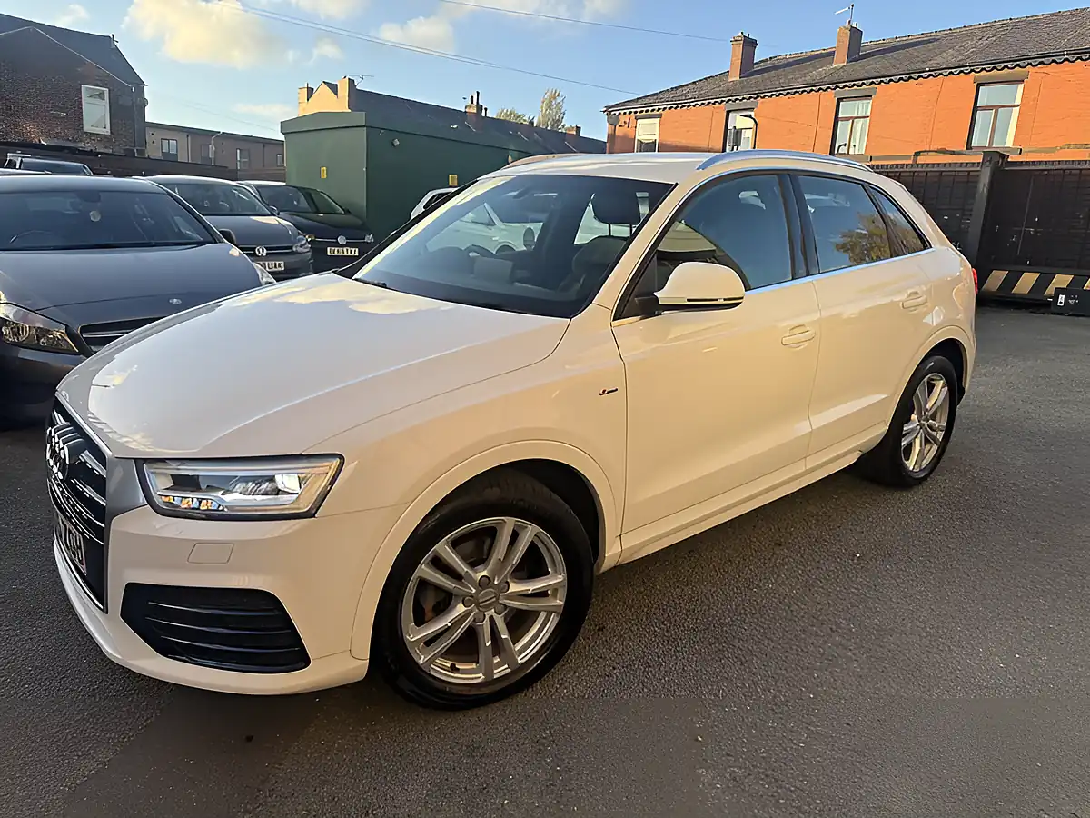 Used 2015 Audi Q3 S Line White - Interior and Exterior details 2