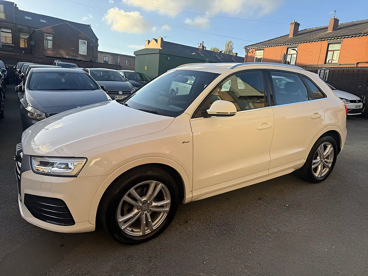 Used 2015 Audi Q3 S Line White - Interior and Exterior details 8