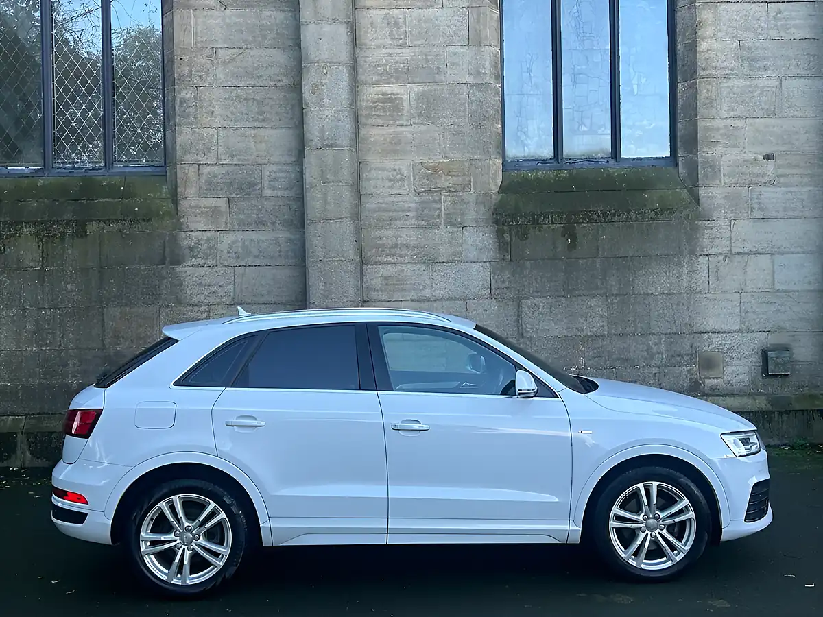 Used 2015 Audi Q3 S Line White - Interior and Exterior details 11