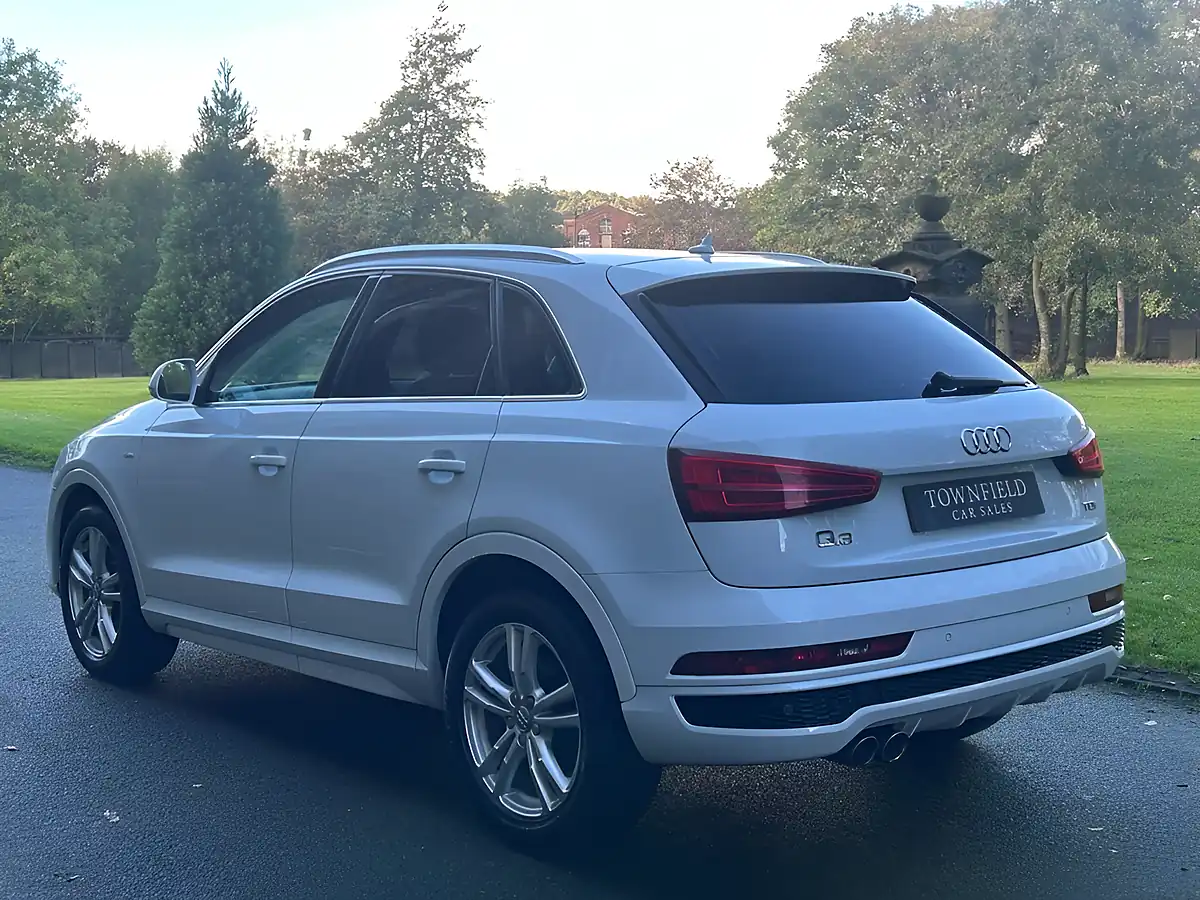 Used 2015 Audi Q3 S Line White - Interior and Exterior details 4