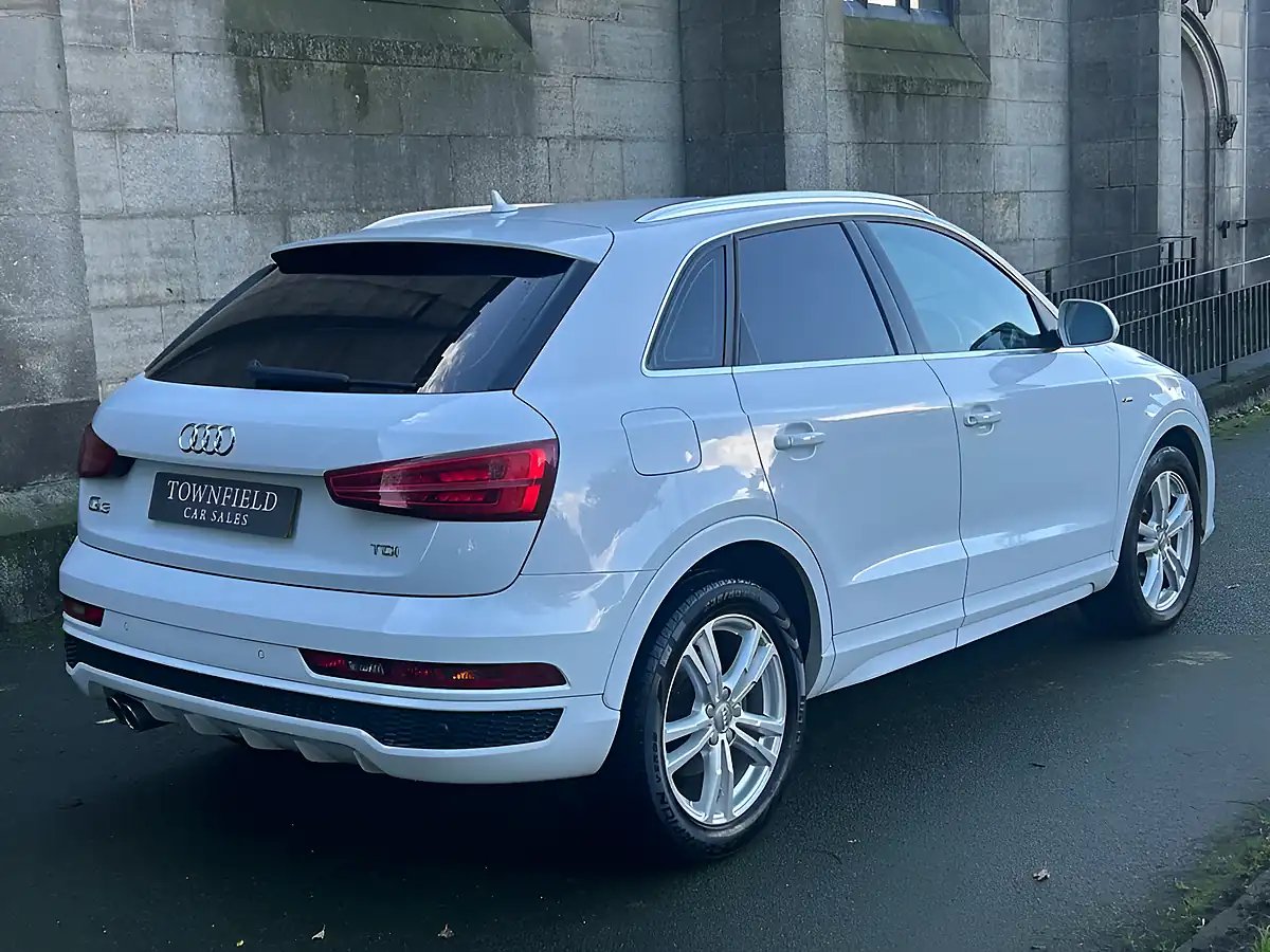 Used 2015 Audi Q3 S Line White - Interior and Exterior details 6