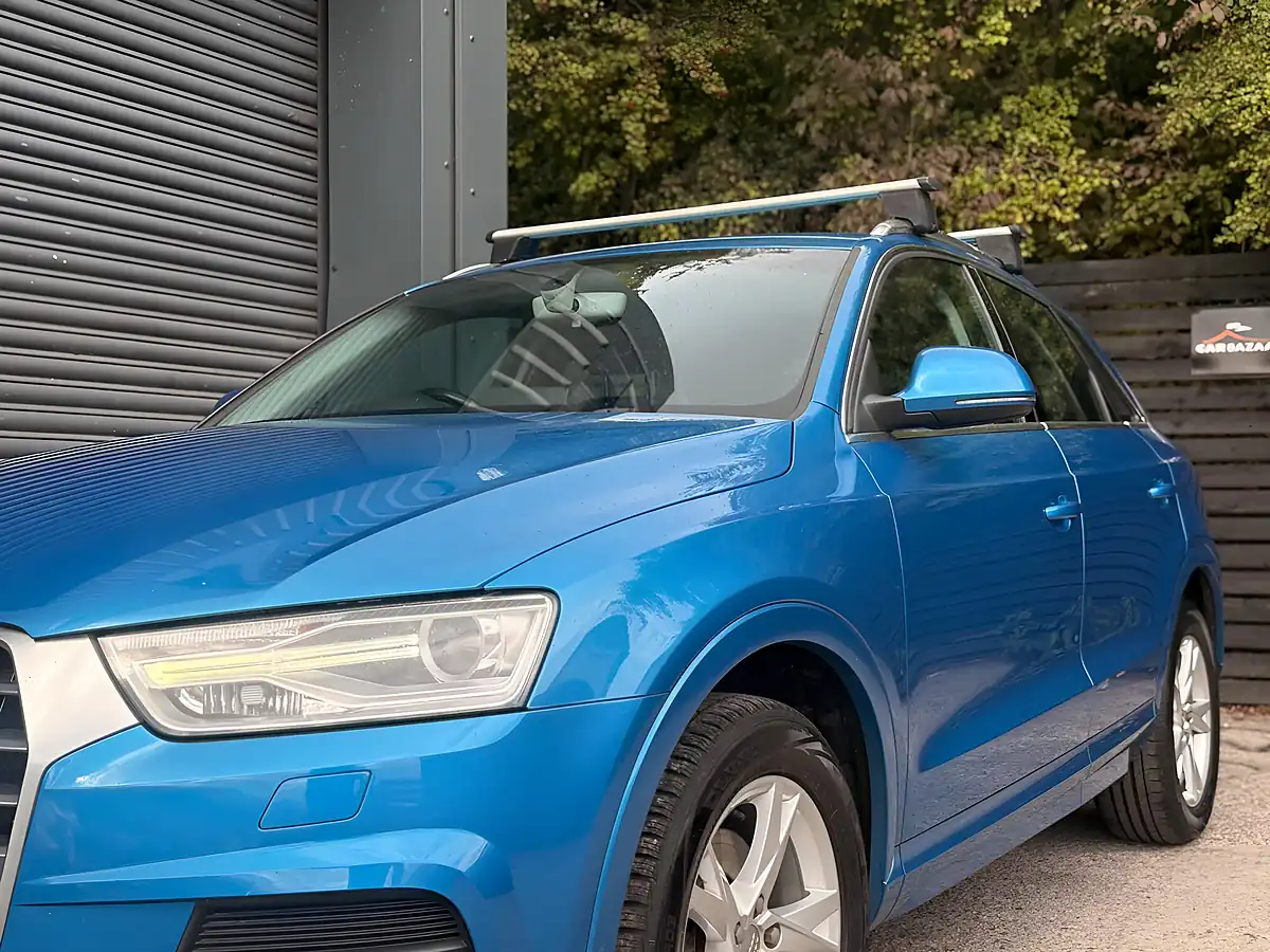 Used 2015 Audi Q3 Se Blue - Interior and Exterior details 12