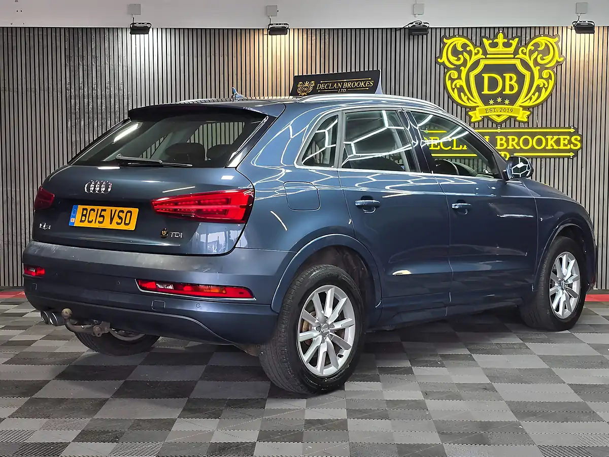 Used 2015 Audi Q3 Se Blue - Interior and Exterior details 3