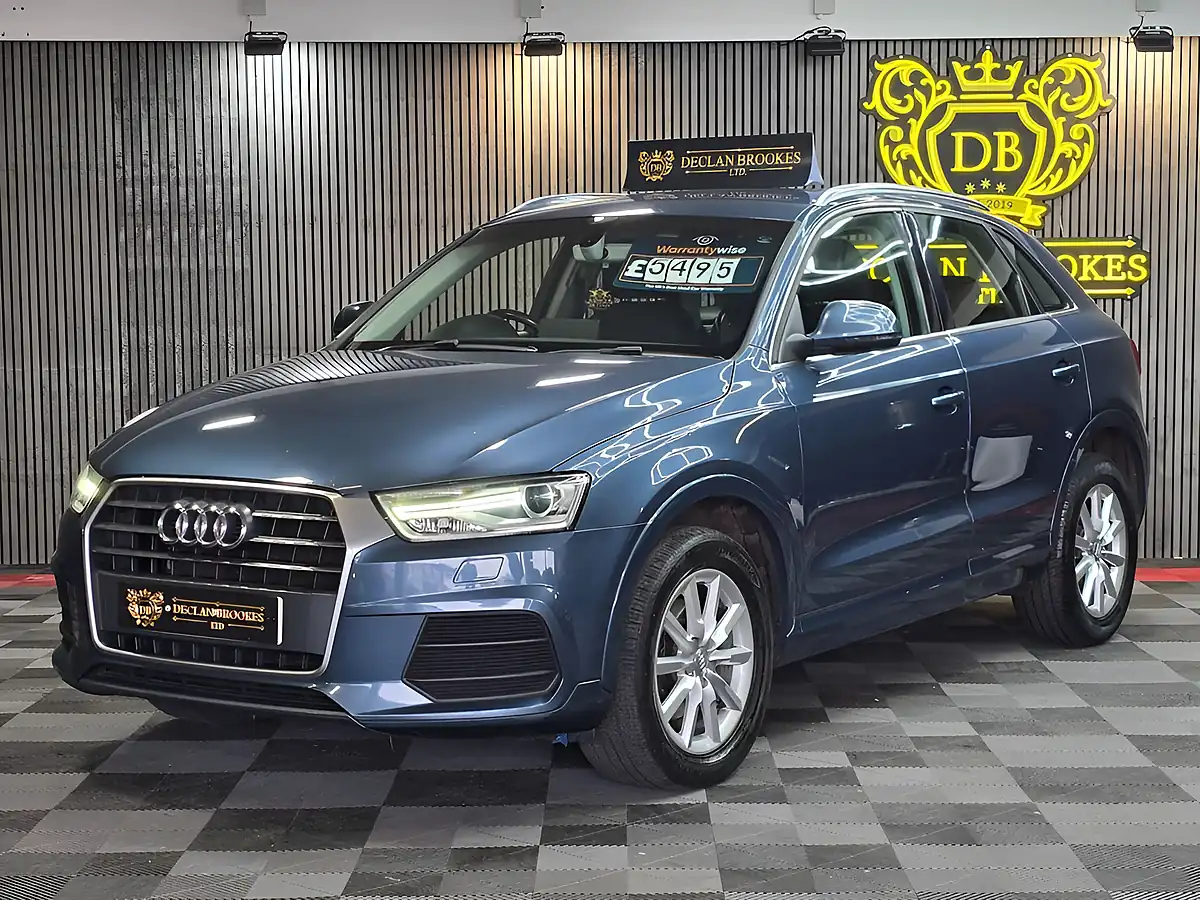 Used 2015 Audi Q3 Se Blue - Interior and Exterior details 7