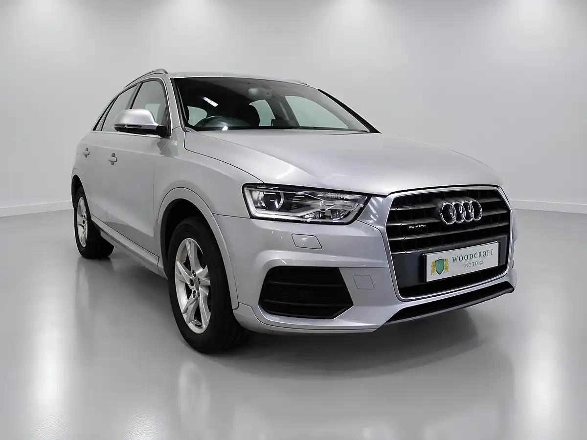 Used 2015 Audi Q3 Se Silver - Front View