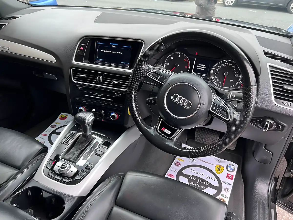 Used 2015 Audi Q5 S-Line Metallic Black - Interior and Exterior details 10
