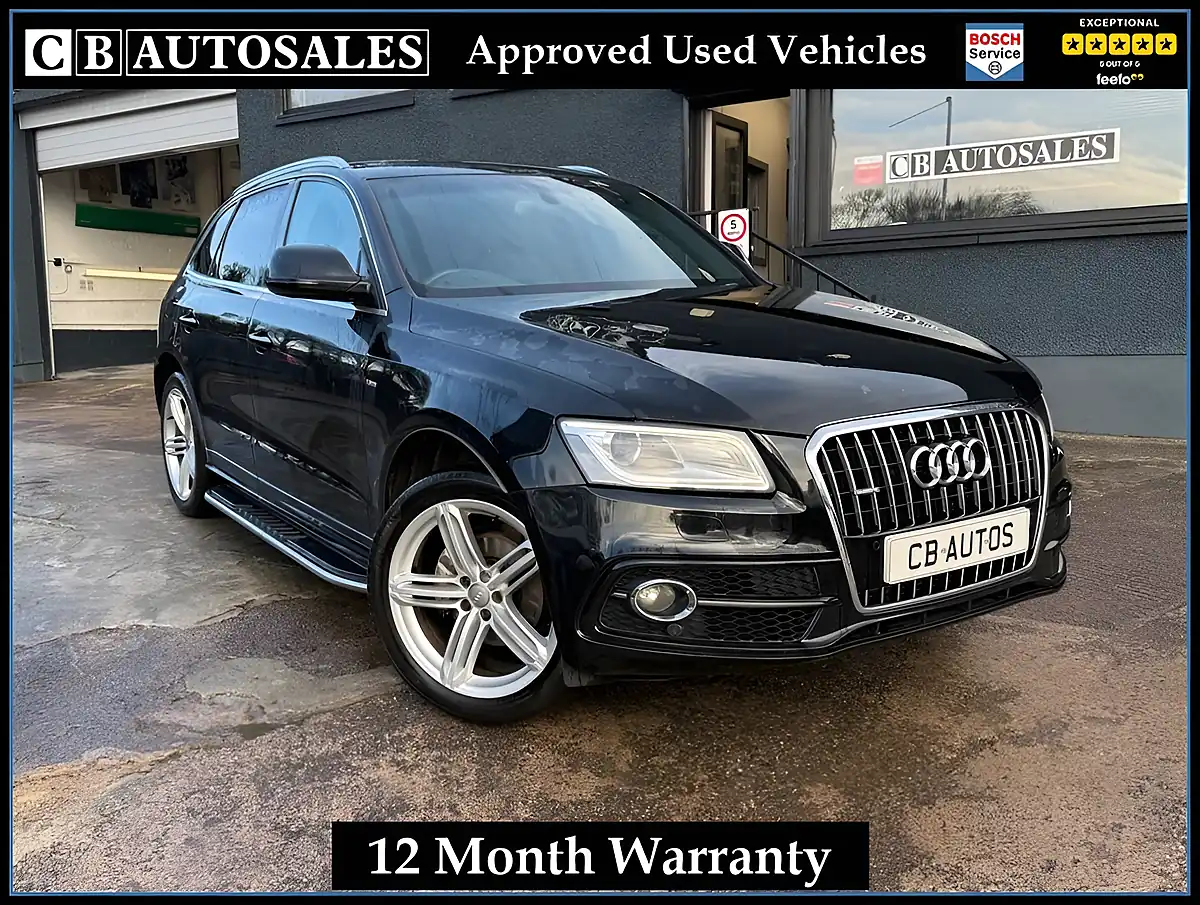 Used 2015 Audi Q5 S Line Plus Black - Front View