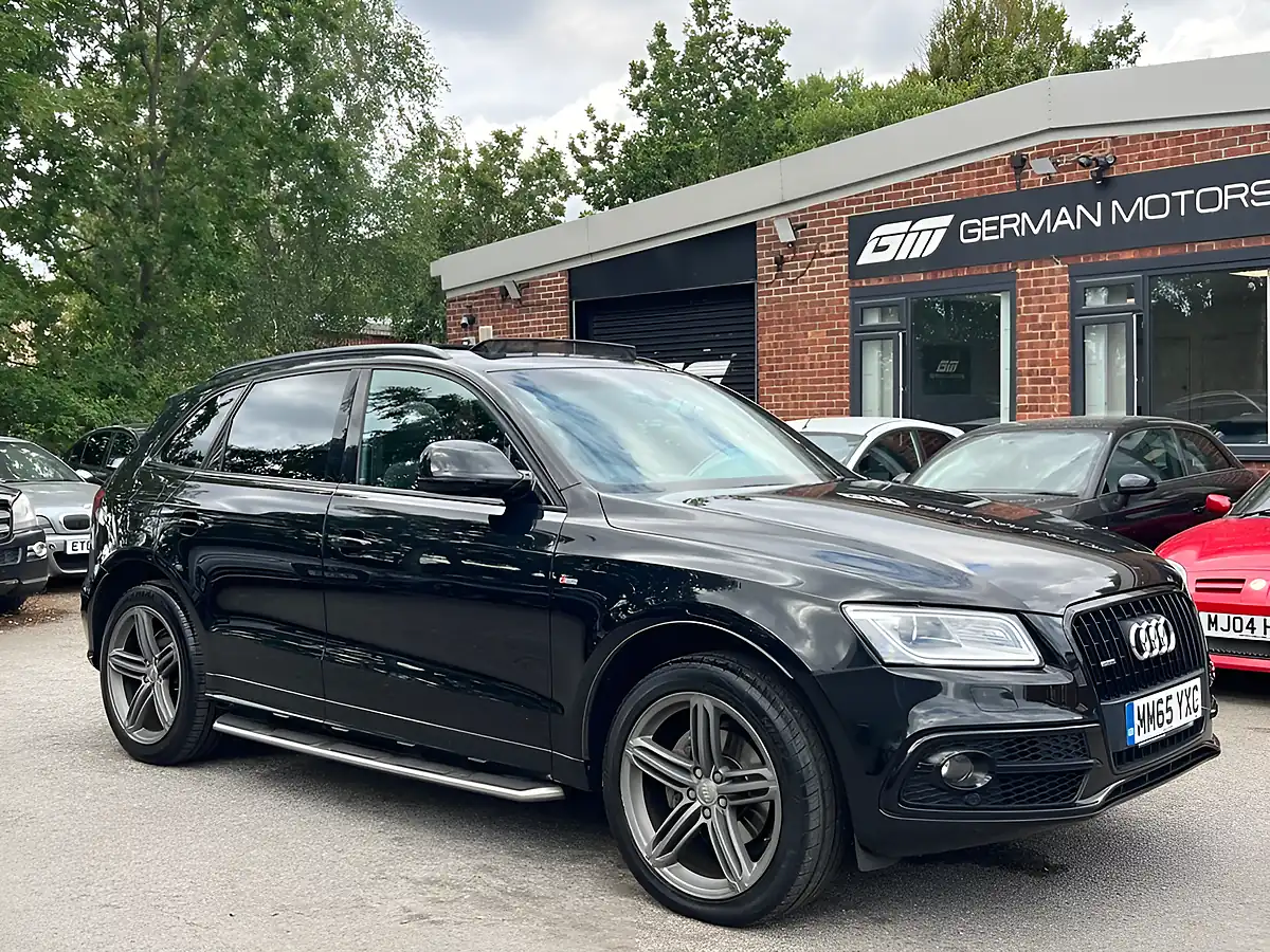Used 2015 Audi Q5 S Line Plus Black - Front View