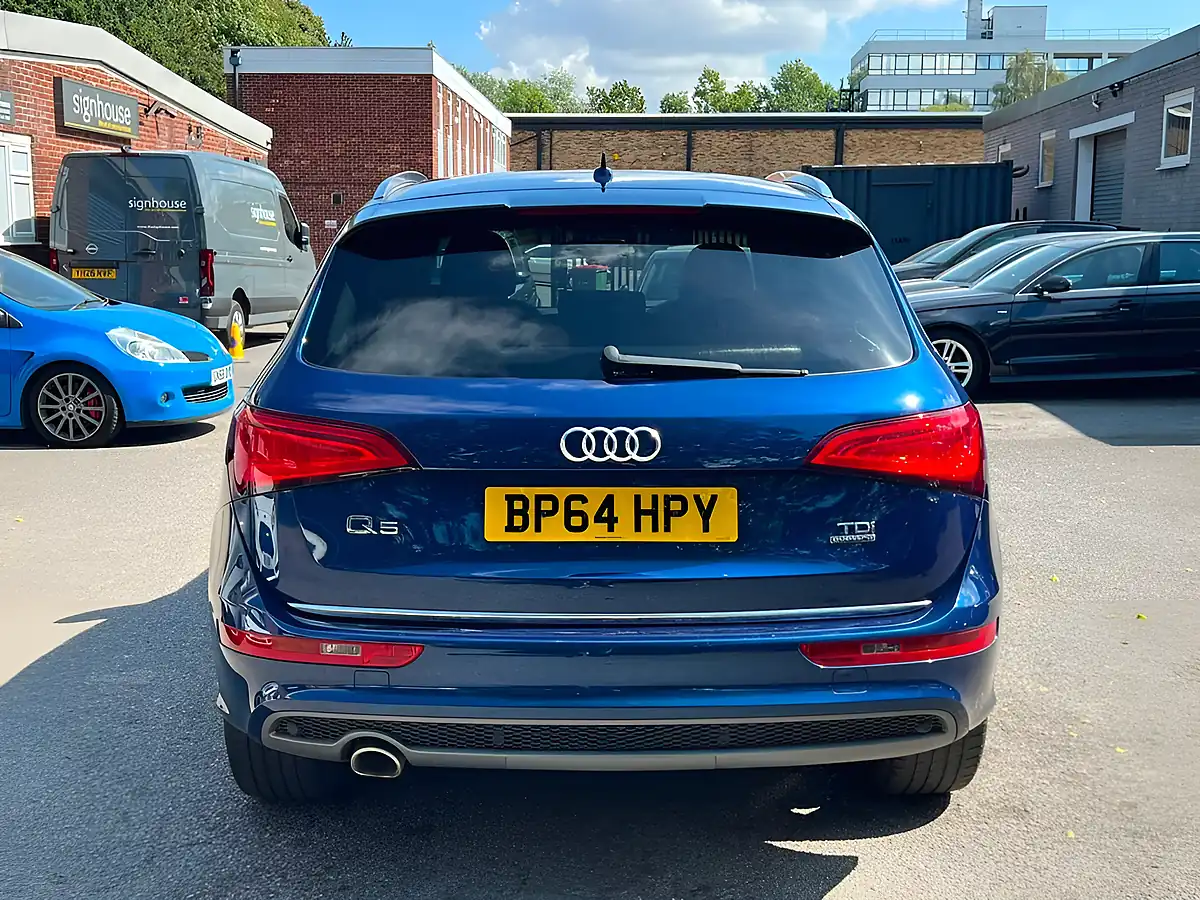 Used 2015 Audi Q5 S Line Plus Blue - Interior and Exterior details 10