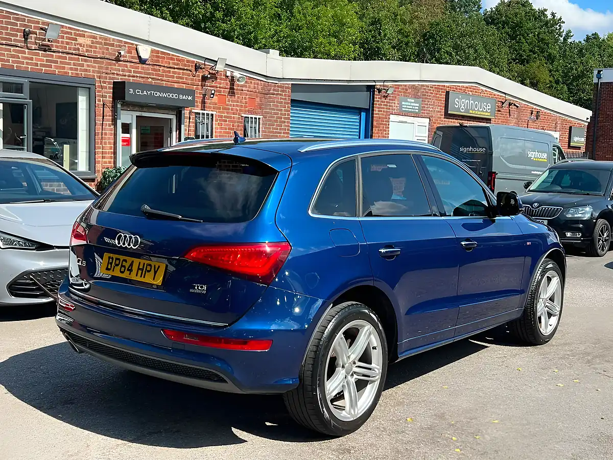 Used 2015 Audi Q5 S Line Plus Blue - Interior and Exterior details 3