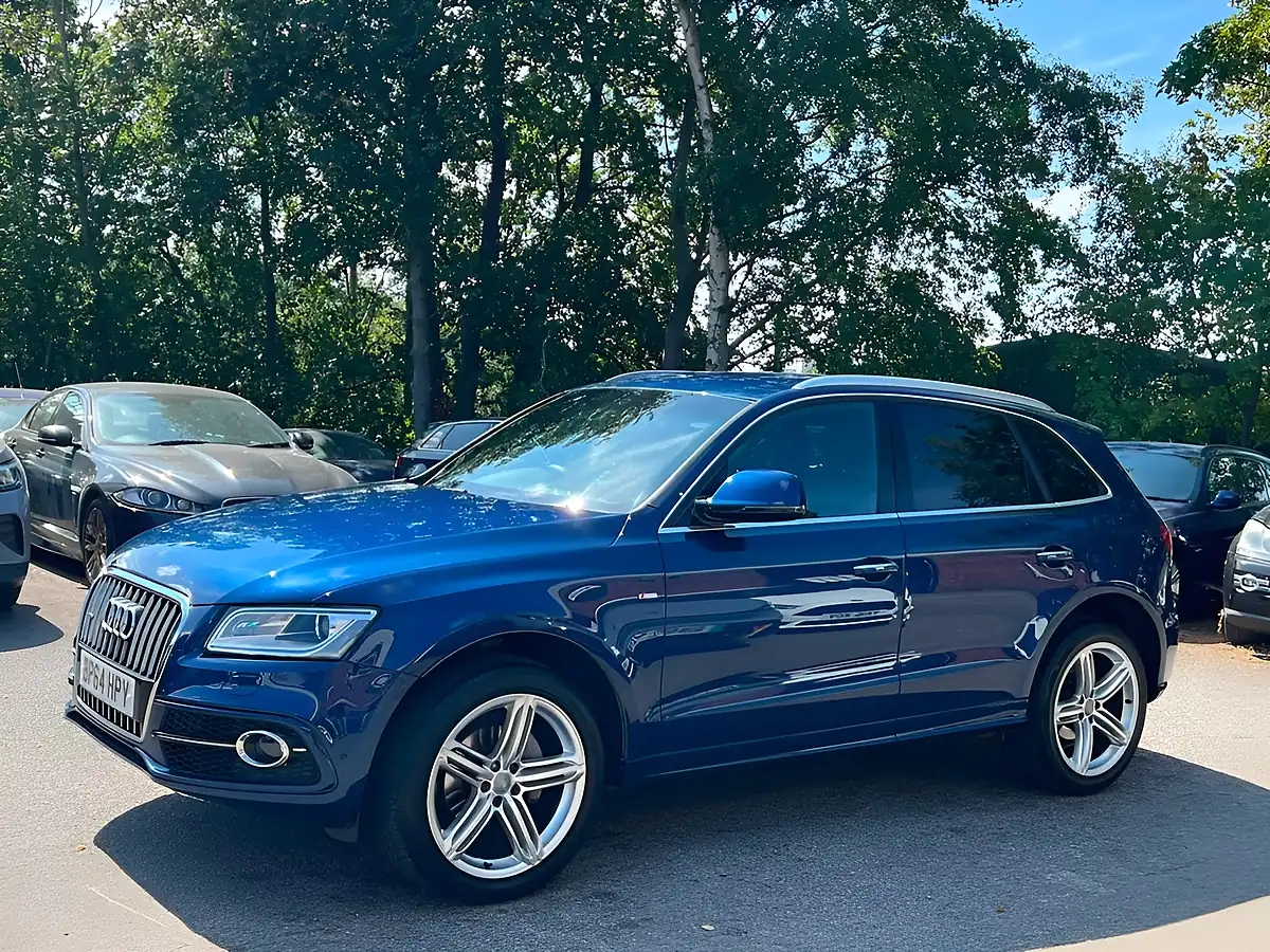 Used 2015 Audi Q5 S Line Plus Blue - Interior and Exterior details 6
