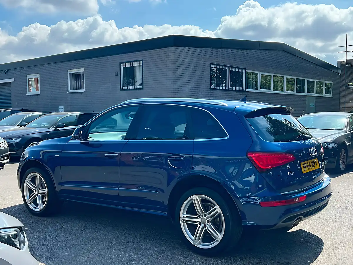 Used 2015 Audi Q5 S Line Plus Blue - Interior and Exterior details 9