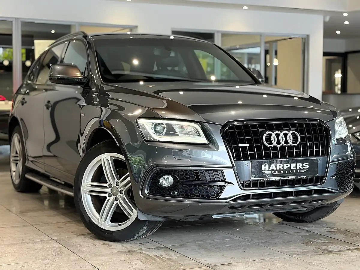 Used 2015 Audi Q5 S Line Plus Grey - Front View