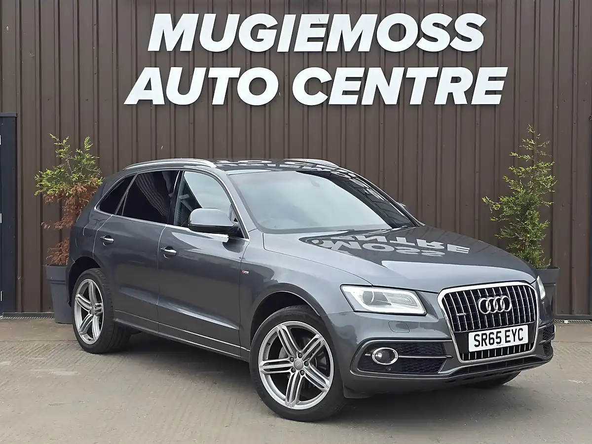 Used 2015 Audi Q5 S Line Plus Grey - Front View