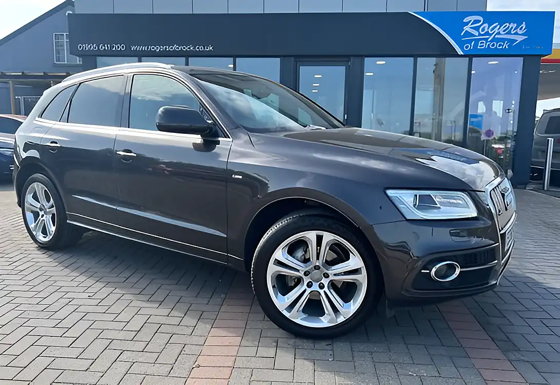 Used 2015 Audi Q5 S Line Plus Lava Grey - Front View