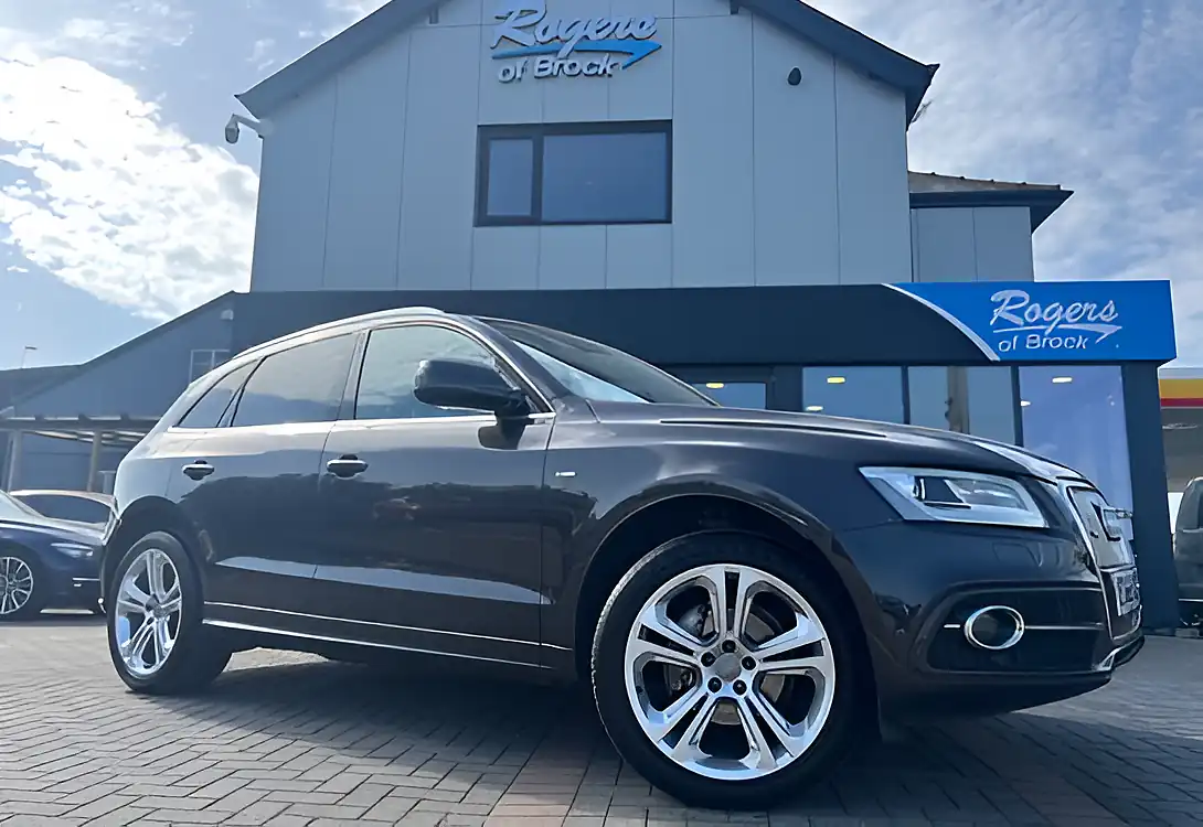 Used 2015 Audi Q5 S Line Plus Lava Grey - Interior and Exterior details 2