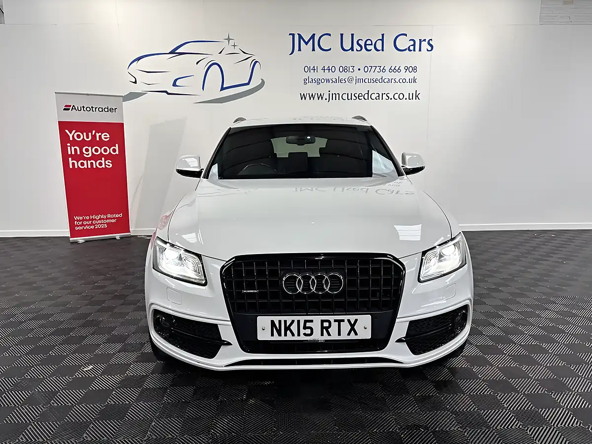 Used 2015 Audi Q5 S Line Plus White - Interior and Exterior details 3