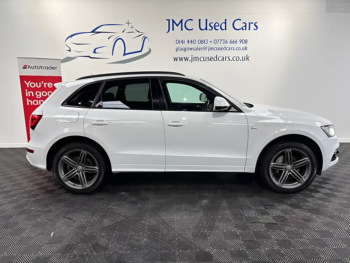 Used 2015 Audi Q5 S Line Plus White - Interior and Exterior details 4