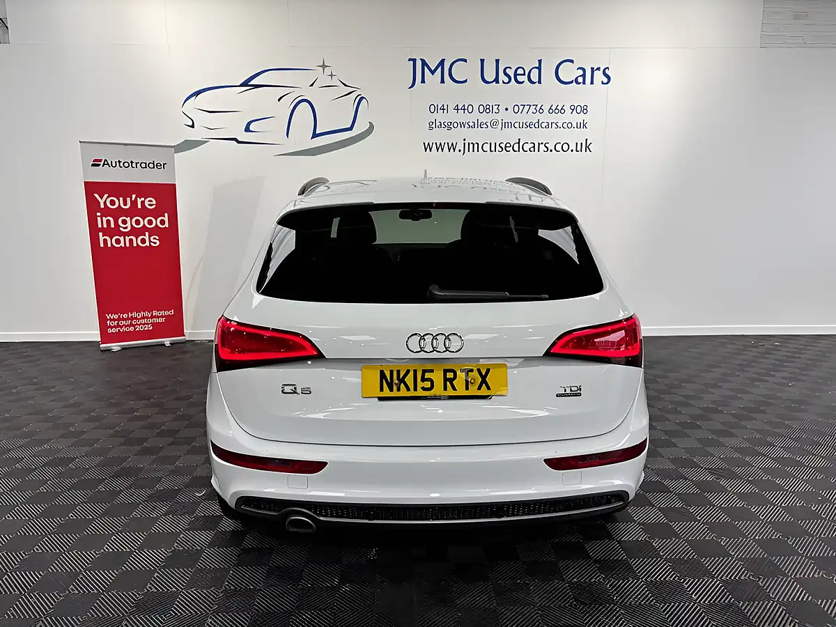 Used 2015 Audi Q5 S Line Plus White - Interior and Exterior details 5