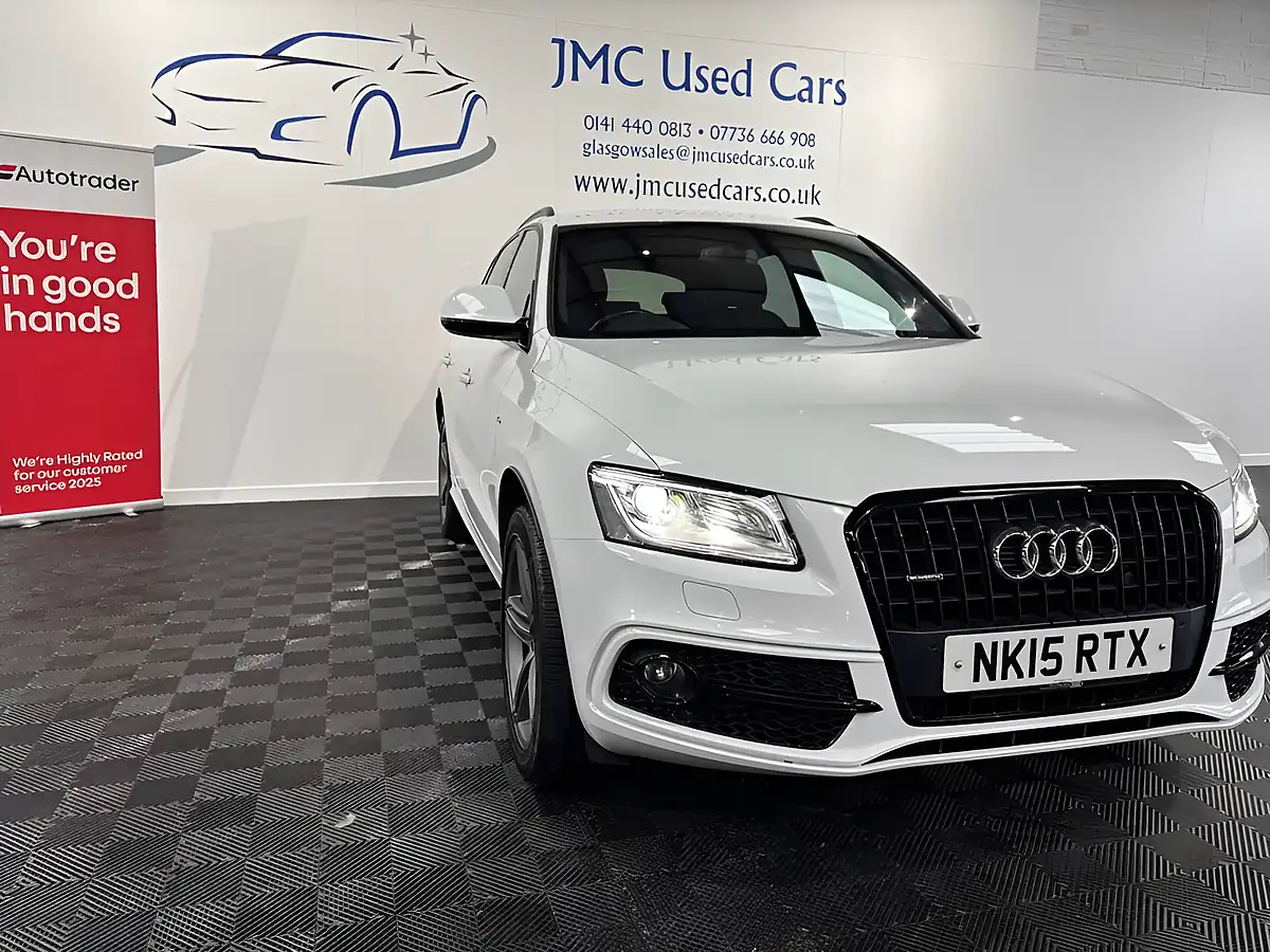 Used 2015 Audi Q5 S Line Plus White - Interior and Exterior details 6