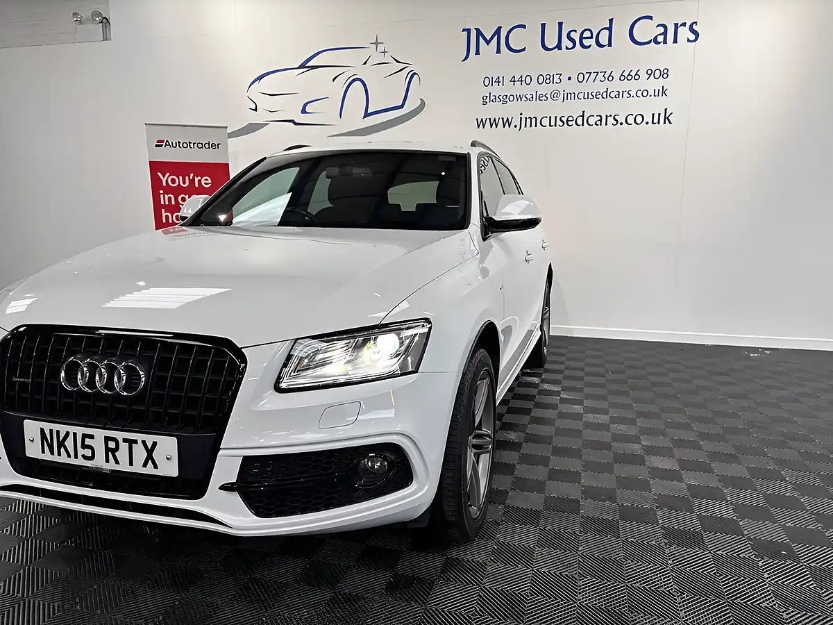 Used 2015 Audi Q5 S Line Plus White - Interior and Exterior details 7