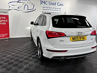 Used 2015 Audi Q5 S Line Plus White - Interior and Exterior details 8