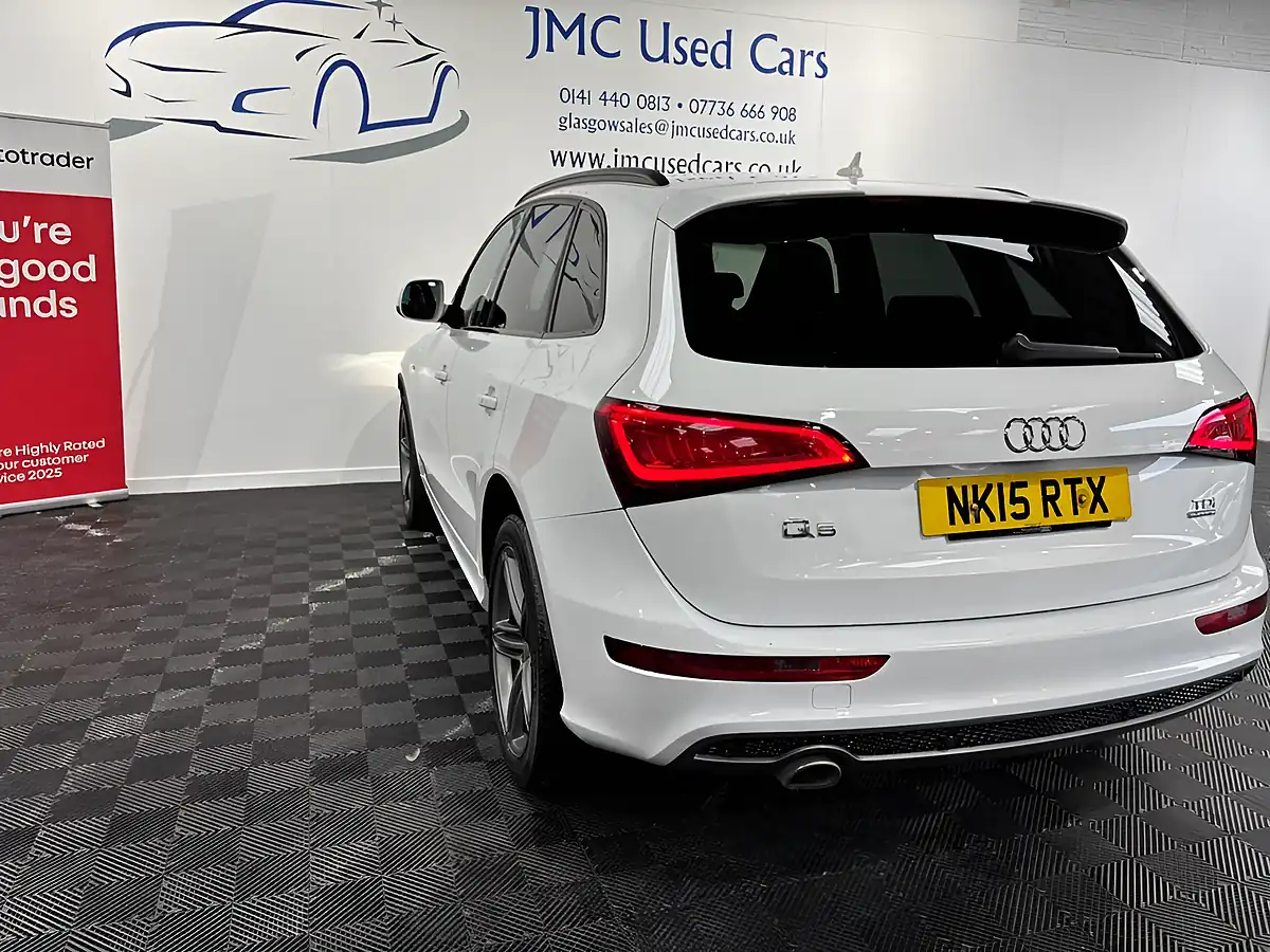 Used 2015 Audi Q5 S Line Plus White - Interior and Exterior details 8