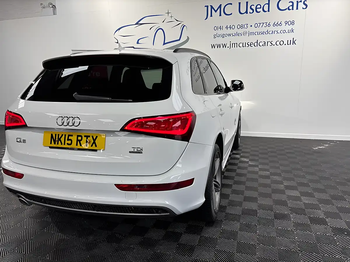 Used 2015 Audi Q5 S Line Plus White - Interior and Exterior details 9