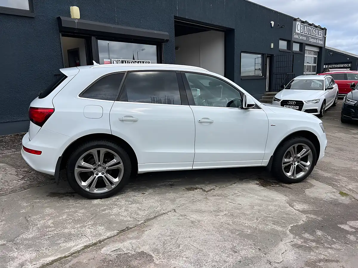 Used 2015 Audi Q5 S Line Plus White - Interior and Exterior details 3