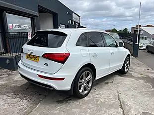 Used 2015 Audi Q5 S Line Plus White - Interior and Exterior details 4