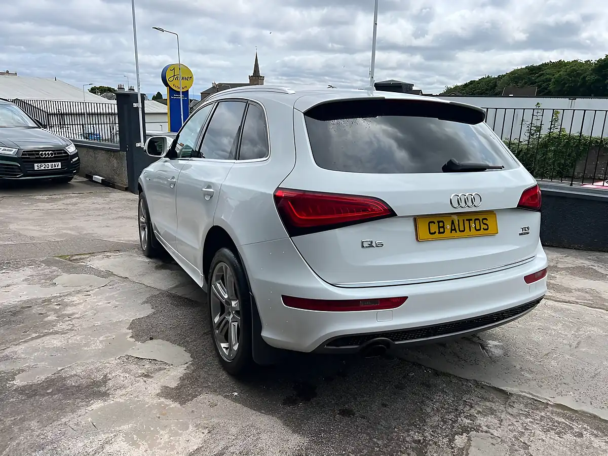 Used 2015 Audi Q5 S Line Plus White - Interior and Exterior details 6