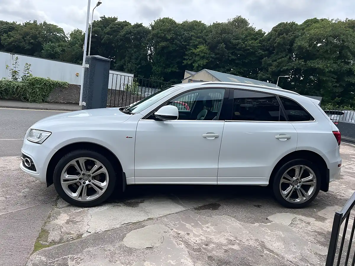 Used 2015 Audi Q5 S Line Plus White - Interior and Exterior details 7