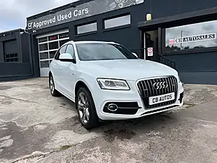 Used 2015 Audi Q5 S Line Plus White - Interior and Exterior details 9