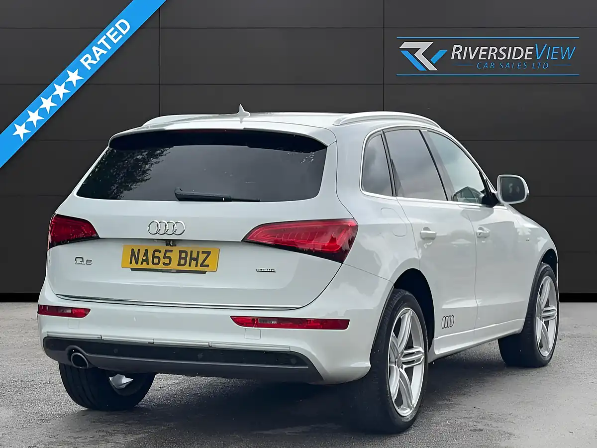 Used 2015 Audi Q5 S Line Plus White - Interior and Exterior details 4