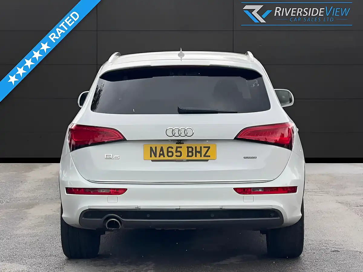 Used 2015 Audi Q5 S Line Plus White - Interior and Exterior details 5