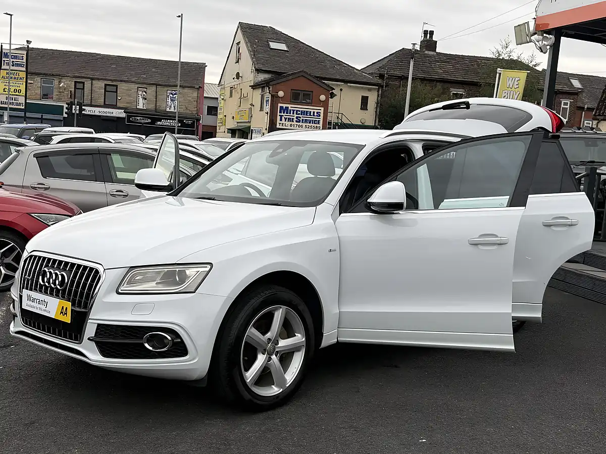 Used 2015 Audi Q5 S Line Plus White - Interior and Exterior details 11