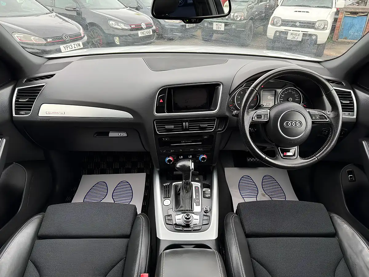 Used 2015 Audi Q5 S Line Plus White - Interior and Exterior details 3