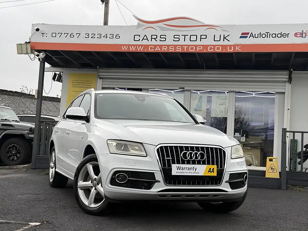Used 2015 Audi Q5 S Line Plus White - Interior and Exterior details 6