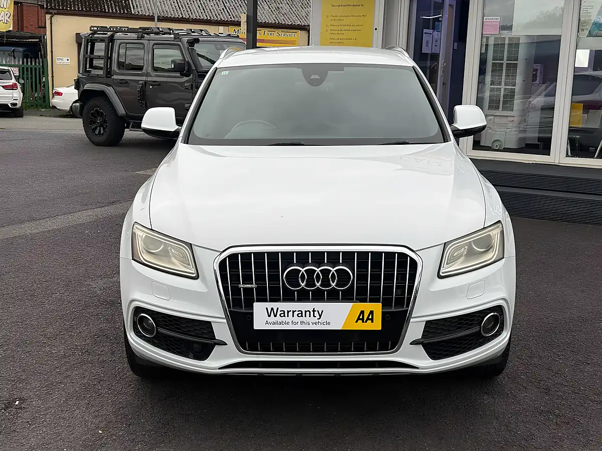 Used 2015 Audi Q5 S Line Plus White - Interior and Exterior details 8