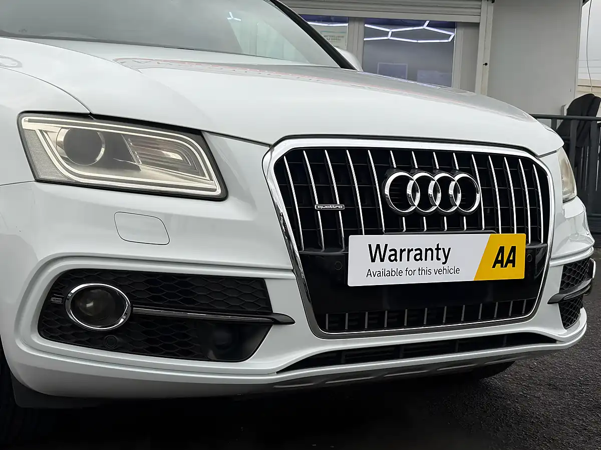 Used 2015 Audi Q5 S Line Plus White - Interior and Exterior details 9