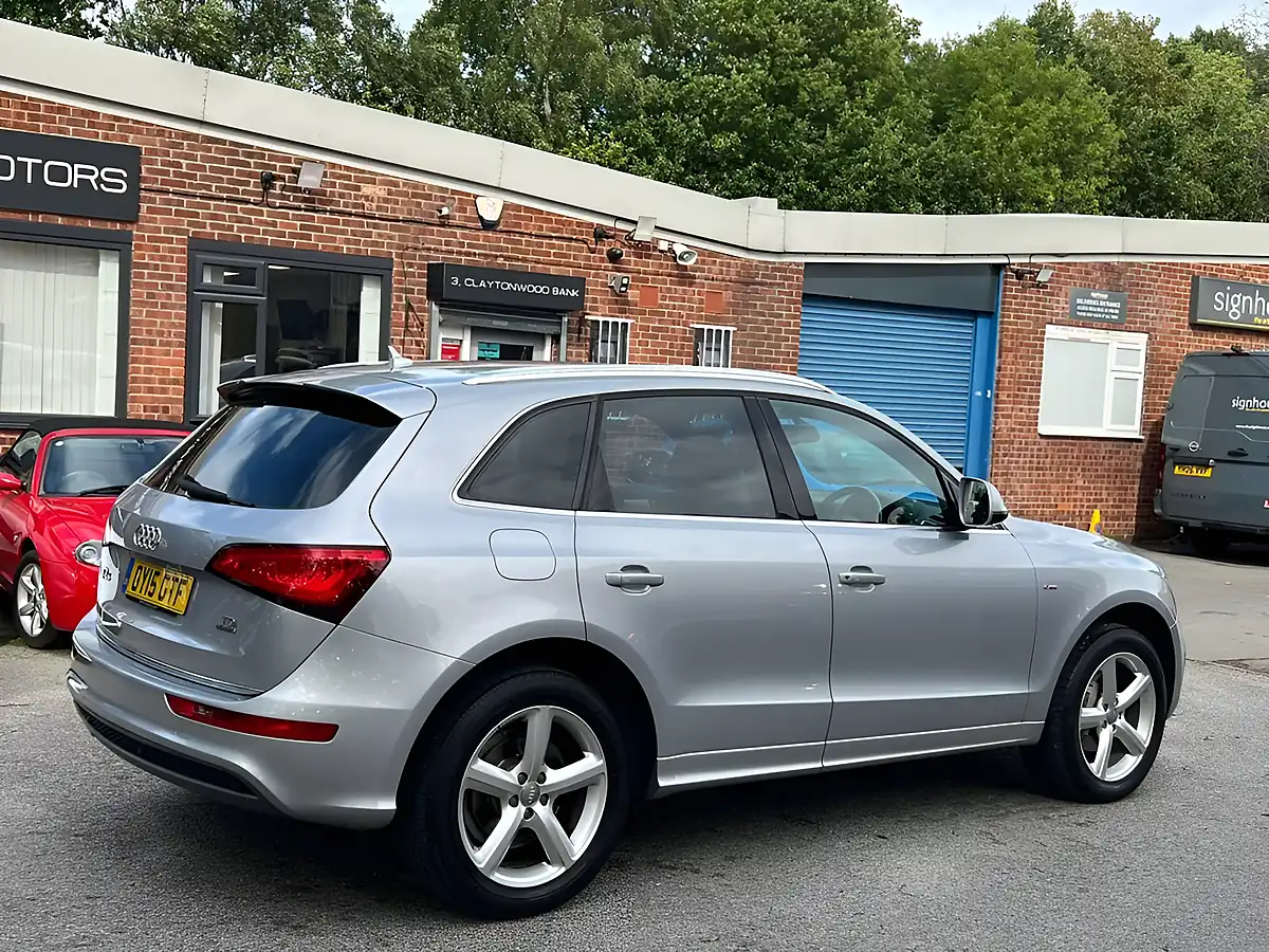 Used 2015 Audi Q5 S Line Silver - Interior and Exterior details 3